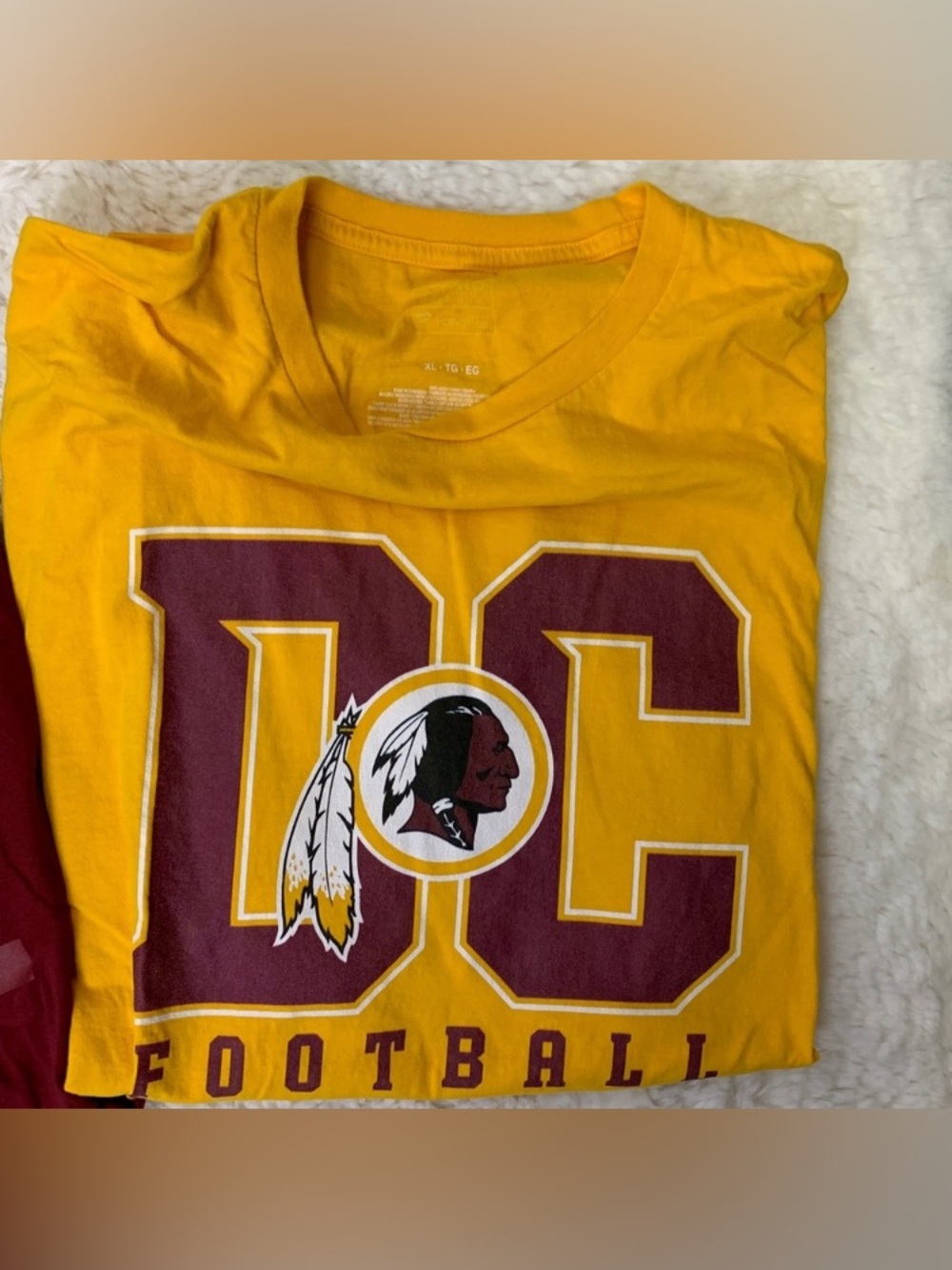 3 Washington Redskins Men’s Tee Shirts Bundle Size XL - Picture 4 of 5